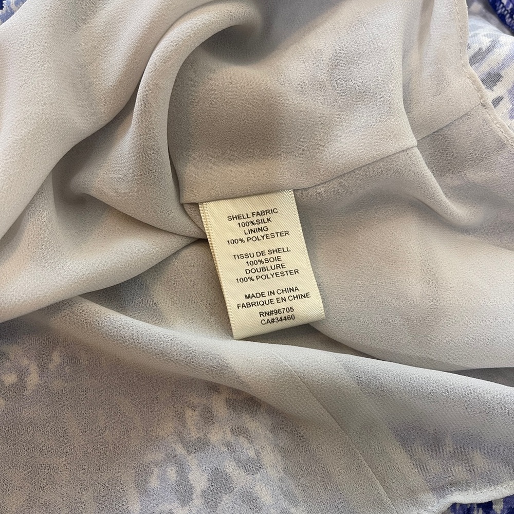 Rebecca Taylor Blue Peplum Tank Top - Picture 12 of 12